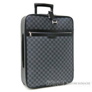 Louis Vuitton Pegase Graphite Black Rolling Luggages Carry on Trolley Bag LV